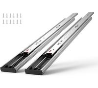 "16'' - Glissières de tiroir avec capacité de charge de 45,4 kg - Sortie totale 403 x 45 x 12,7 mm - Rails de guidage en acier au carbone résistant à la corrosion - Rails télescopiques - Technologie S