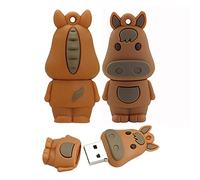 16 Go Cartoon 12 Animaux symboliques Clé USB 2.0 Disque Flash Mémoire - Cheval