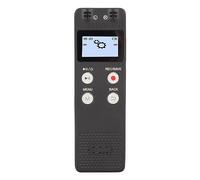 16 Go de la Voix Professionnelle Portable Activité Activité Recordable Dispositif d'enregistrement stéréo de synchronisation avec Lecture de Musique MP3 pour Les conférences (16 GB)