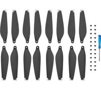 16 hélices de rechange pour le drone DJI MINI 3 PRO, bord argenté, 4 paires, accessoires pour la télécommande