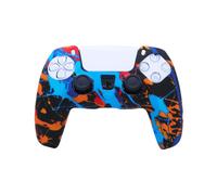 16 - Housse de protection en silicone souple et antidérapante pour manette Sony PS5