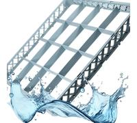 16 Il Embout Cadre pour panier panier Évier Verres paniers Lave-vaisselle panier Universal PP Gris 500 x 500 x 44 mm