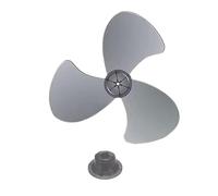 16 Inch Fan Blades Replacement Universal Electric Fan Blade With Nut Cap