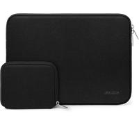 16 Inch Laptop Sleeve Case, 15-15.6 Inch Laptop Case, Compatible with MacBook Pro 16, HP, Acer, Dell, Lenovo, ASUS, Laptop Sleeve Neoprene Bag with Small Pouch, Black