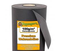 16 m² film de paillage, paillage anti-mauvaises herbes, voile de paillage 100 g,