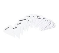 Boite de 16 étiquettes marque-fromages