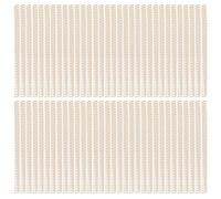 16 mm 4: 1 Bobine de Liaison en Spirale Pitch A4, 48 LOOP 140 Capacité de Feuille, 100 PCS Bobines de Fer pour Documents de Bureau, Présentations, Projets Commerciaux (Ou)