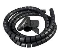 16 mm Spiral Sheath Cable Flexible Wire Storage Cable Spiral Cover Cable Management Cable Organizer Sleeve Protector Tube Length 2 Metres