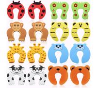 16 Pack Child Door Pinch Guards,Child Safety Pinch Guards,For Bedroom Doors And Sliding Doors,Closing And Caught Hands