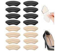 16 Paires Protege Talon Chaussure,Talonnette Avec Rembourrage en éponge Semelles Chaussures Confort,S'applique à Semelle Chaussure Trop Grande,Prévenir Les Ampoules et Les Frottements(9.5X5.5X3.3CM)