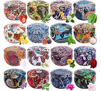 16 Pcs Bougies Parfumées 2.5oz Coffret Bougies Parfumées Cadeau Bougies Parfumée Pour Maman, Bain, Yoga, Fête des Mères, Anniversaire