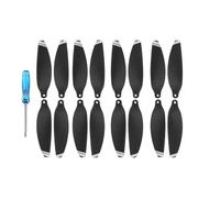 16 PCS Compatible avec 2 modèles de Drones 4k SE Remplacement des pièces de Rechange Ailes de Ventilateur léger pour Accessoires quadcoptères(16 pcs Sliver)