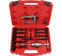 16 pcs extracteur de palier de pédalier trou de base outil d'extraction de palier avec marteau coulissant kit