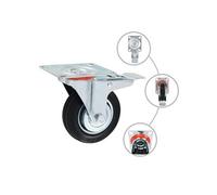 Roulettes Pivotantes 4 pcs 100 mm Chariot Roulant Etagère à Livre vidaXL