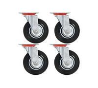 vidaXL 16 pcs Roulettes pivotantes 125 mm