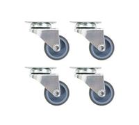 vidaXL 16 pcs Roulettes pivotantes doubles 50 mm
