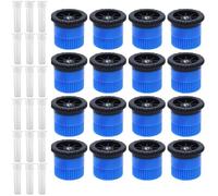 16 PCS Variable Arc Nozzle, 360° Adjustable Pop-Up Sprinkler Heads Compatible, Orbit - High-Efficiency Garden Lawn Irrigation Set (15A pcs)