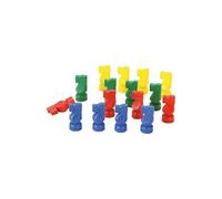 - 16 petits chevaux en bois - blister