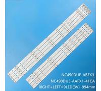 16 Piece for 2TV 80 pièces/ensemble nouveau TV ""s lampes LED HC490DGG-SLTLB-719X LC49490134B LC49490135B bandes de rétroéclairage H4490DGG-ABWL1 LC4949013snapLC49490137A ""Nipseyteko