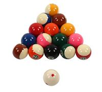 16 Pièces 5,72 Cm Ensemble de Billard Rican pour Table de Billard Ensemble de Remplacement de Divertissement pour Billard Accessoires de Table de Billard de Grande Taille