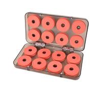 16 Pièces Bobines de Mousse de Rangement pour Ligne de Pêche, Bobines de Mousse de Pêche, Bobine Fil de Pêche avec Boîte en Plastique, Enrouleur Bobine Fil de Peche, pour Ranger Les Lignes de pêche