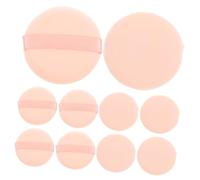 16 Pièces Bouffée de flocage maquillage de poudre cosmétique en coton poudre biologiquement houppette maquillage power puff de poudre coussin de fondation pur coton