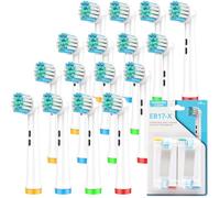 16 Pièces Brosse À Dents De Rechange Compatible Êtes De Brosse De Rechange Têtes De Rechange Pour Brosse À Dents Electriqu[BR158]