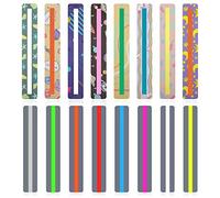 16 pièces de règle de lecture, signets de lecture transparents pour enfants, guide de lecture, outils d'aide à la lecture pour la dyslexie, adaptés aux enfants, aux étudiants, aux lecteurs.