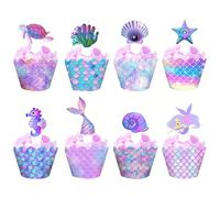 16 pièces Décorations de gâteau en forme d'animaux de la jungle, mignonnes figurines de lion et de singe. Convient pour la décoration d'anniversaire sur le thème des animaux, la décoration de gâteau p