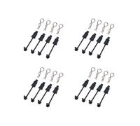 16 Pièces en Caoutchouc Clip de Retenue de Corps Coque de Retenue à Boucle Fixe AR390178 pour ARRMA 1/7 Limitless Mojave 1/8 Typhon Kraton RC Car