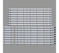 16 pièces/Ensemble Bande de rétroéclairage LED for Samsung UE55HU7200 UE55HU7100 UE55HU7105 UE55HU7205 UN55HU7200 UA55HU7800 BN96-33494A 33493A