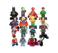 16 pièces figurines de super-héros DC jouets adaptés Lego