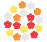 16 Pièces Fleurs de Mangeoire à Oiseaux en Plastique | Nourrir les Oiseaux, Forme Réaliste et Vive, Lot D'accessoires Utiles, Usage Jardin