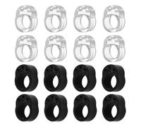 16 Pièces Pare-Chocs De Poignée De Porte, Anneau De Pare-Chocs De Poignée De Porte, Accessoires De Protection Murale, Protection De Porte, Accessoires De Porte