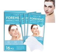 16 Pièces Patch Anti-rides pour le Front, Patch Anti Rides Visage, Patchs Frontaux Pour Les Rides au Collagène, Réduit Les Rides du Sourire, Lisse les Ridules, Les rides, Hydratation Profondeur