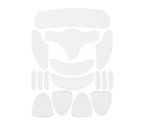 16 Pièces Patchs Soin du Visage Anti-Rides, Patchs Réutilisables en Silicone, Design Doux et Respectueux de la Peau et Lavable, pour Front, Yeux, Joues, Bouche et Poitrine