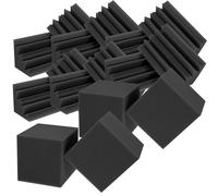 16 Pièces Pièges à Basses D’angle Cube en Éponge | Insonisation Basse, Usage Home Theater et Nursery, Matériau Mousse, Effet Coupe-feu, Style Décoratif