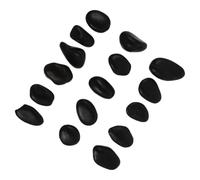 16 Pièces Pierres Lisses à Peindre Noires, Galets en Pierre | Faciles à Colorer, Solides et Agréables à Saisir, pour Adolescents et Garçon et Filles en Atelier Créatif