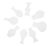 16 Pièces Pochoirs pour Dessiner de Vase, Style Chinois