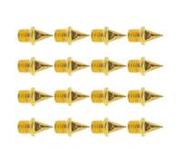 16 pièces Pointes de Piste en Acier allié 1/4 Pouces Aiguille de Pays pour Chaussures de Course de Sprint Pointes de Remplacement pour Chaussures de Piste d ' de Course Courte de Sport de