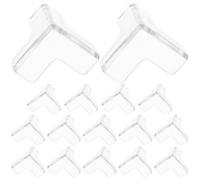 16 Pièces Protections d'angle Transparentes en PVC