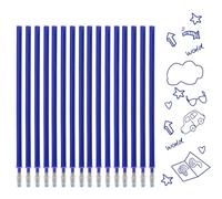 16 pièces Recharge pour Stylo Gel Effaçable, compatibles avec Legami, Recharges Effaçables avec Encre Thermosensible,0,7 mm, Hauteur 13 cm, Idéales pour l'écriture, le Dessin et les Projets Créatifs