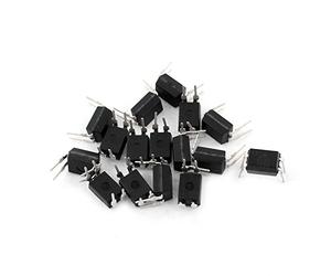 16 pièces Résistances Fixes LPC817C Hex Inverter IC 4 Broches 2.54mm Pas DIP SMT Noir Résistance Chip Arrays Ton Argent Composants consommateurs d'énergie