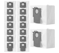 16 Pièces Sacs D'aspirateur, Sacs à Poussière pour Q7 +, Q8 Max +, S8+, Q5+, Q5 Max+, Accessoires Sac Poussière de Rechange, Sac à Poussière de Rechange