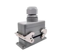 16 Pin Waterproof Industrial Connector HDC-HE-016 - Heavy Duty 16A 500V Rectangular Connector for Machinery(Hdc-he-016-3)