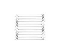 16 piques à brochettes en acier inoxydable Rosenstein & Söhne