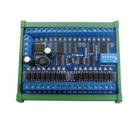 16 points pour module d'E/S numérique RS485 prenant en charge le protocole Modbus RTU pour la surveillance de la sécurité domotique et les réseaux industriels (PCB + boîte de rail de guidage)