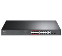 16 Port Fast Ethernet Et ; 2 Gigabit non Administré Commutateur Poe - Tp-Link