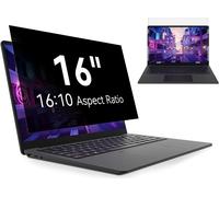 16 Pouces Filtre De Confidentialité Pour Écran Ordinateur Portable, Compatible Avec Hp/Dell/Acer/Lenovo/Thinkpad/Samsung/Asus/Sony, Aspect 16:10 Amovible Anti-Lumière Bleu Premium Protecteur D'Écran