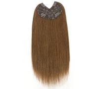 16 Pouces V-Part Hair Toppers for Femmes Vrais Cheveux Humains, Postiche D'aspect Naturel Avec Clips, Confortable for Un Usage Quotidien(4)